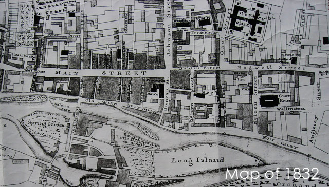 clonmel 1832 map