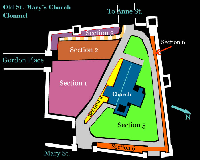 Image of Old St. Marys layout