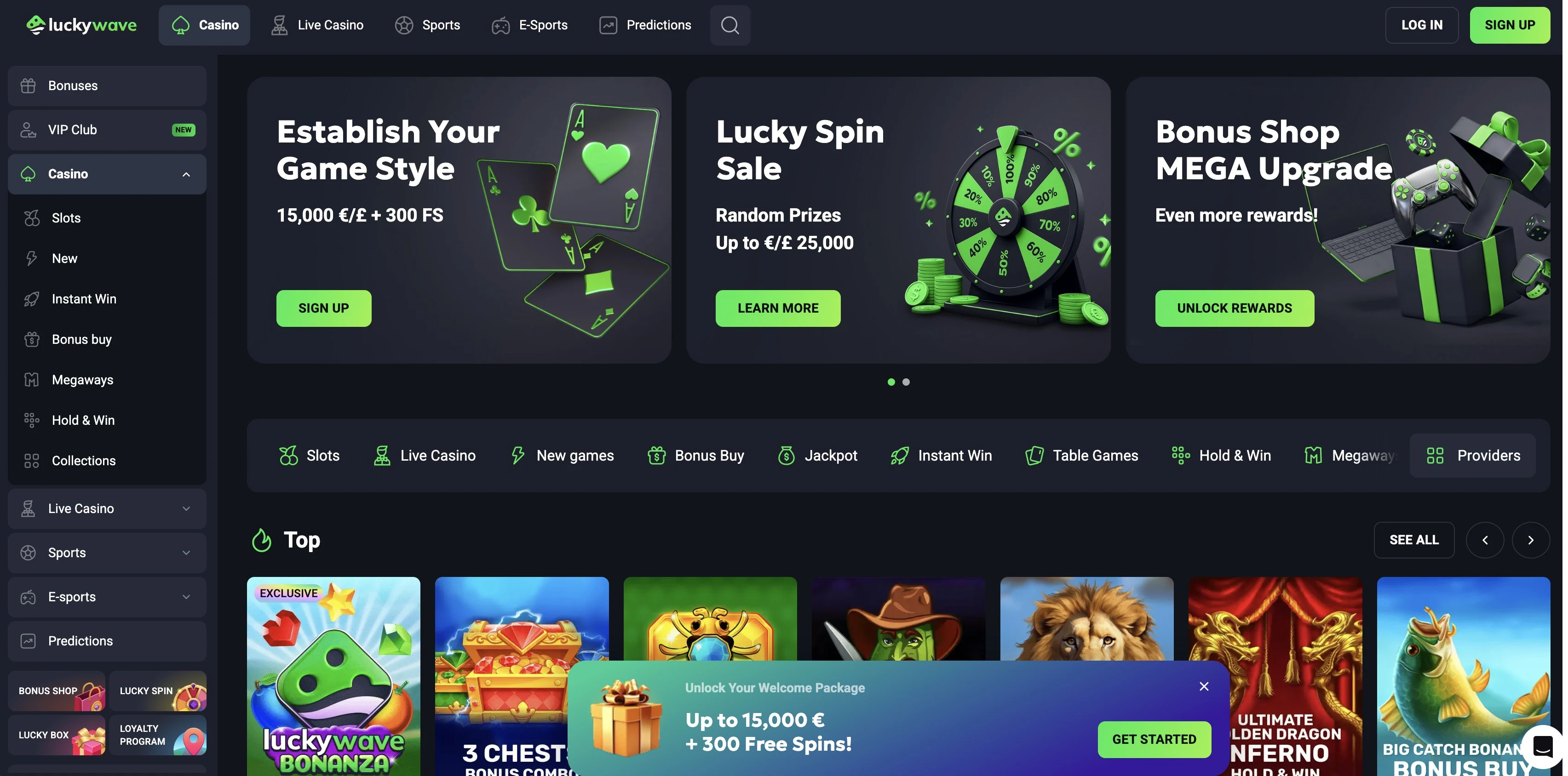 Lucky Wave Casino